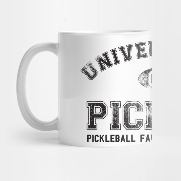 Pickleball Fanatic and Addict by BaldmanStudios